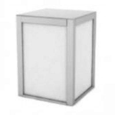 ../frankl24shop/Alu-Glas-Tisch 0,80x0,80x1,10 m - Bareckelement